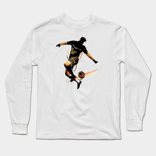 Footballer Long Sleeve T-Shirt